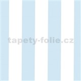 Samolepiace tapety široké pruhy modré 45 cm x 15 m