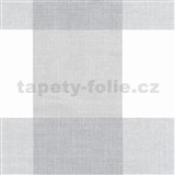 Samolepiace tapety štvorce sivo-biele - 45 cm x 15 m