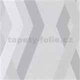 Vliesové tapety na stenu IMPOL Giulia 3D hrany svetlo sivé