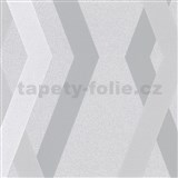 Vliesové tapety na stenu IMPOL Giulia 3D hrany svetlo sivé