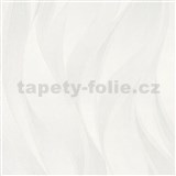 Vliesové tapety na stenu IMPOL Hailey vlnovky krémovo biele