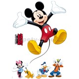 Samolepky na stenu Disney Mickey a priatelia rozmer 50 cm x 70 cm