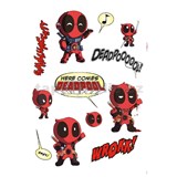 Samolepky na stenu Disney Deadpool Cute 50 cm x 70 cm