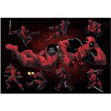 Samolepky na stenu Disney Deadpool Posing 100 cm x 70 cm