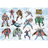 Samolepky na stenu Disney Marvel Comics Collection 100 cm x 70 cm