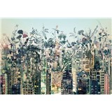 Fototapety Urban Jungle, rozmer 368 x 254 cm - POSLEDNÉ KUSY