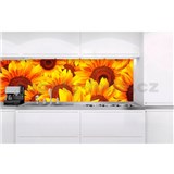 Samolepiace tapety za kuchynskú linku slnečnice rozmer 180 cm x 60 cm - POSLEDNÍ KUSY