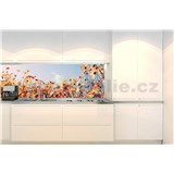 Samolepiace tapety za kuchynskú linku jarná lúka rozmer 260 cm x 60 cm