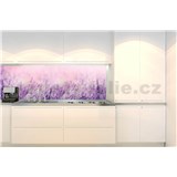 Samolepiace tapety za kuchynskú linku levanduľe rozmer 350 cm x 60 cm