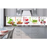 Samolepiace tapety za kuchynskou linku korenie rozmer 260 cm x 60 cm - POSLEDNÉ KUSY