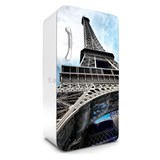 Samolepiace tapety na chladničku Eiffelova veža rozmer 120 cm x 65 cm