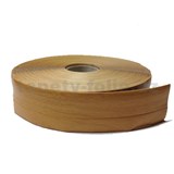 ZVYŠKOVÁ METRÁŽ - Podlahová  lemovka z PVC samolepiaca drevo žlto-hnedé 5,3 cm x 30 m