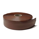 ZVYŠKOVÁ METRÁŽ - Podlahová  lemovka z PVC čokoládovo hnedá 5,3 cm x 40 m