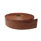 Podlahová lemovka z PVC samolepiaca tmavo hnedá 5,3 cm x 25 m