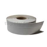 Podlahová lemovka z PVC samolepiaca biela so sivým žíhaním 5,3 cm x 25 m