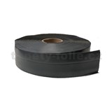 Podlahová lemovka z PVC samolepiaca tmavo sivá 5,3 cm x 25 m