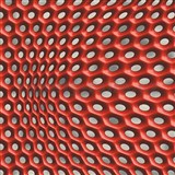 Vliesové tapety na stenu Harmony in Motion by Mac Stopa moderné 3D červený - POSLEDNÉ KUSY