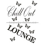 Samolepky na stenu - Chill out Lounge 45 x 65 cm