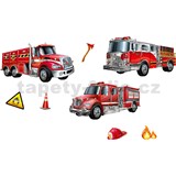 3D samolepky hasičské vozidlá, 41 x 29 cm