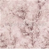 Vliesové tapety IMPOL New Wall florálny vzor ružový - POSLEDNÝ KUS