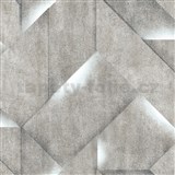 Vliesové tapety na stenu IMPOL Onyx 3D betón sivý