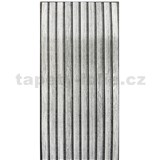 Samolepiace PVC 3D panely rozmer 60 x 30 cm, lamely sivé