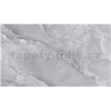 Samolepiace PVC 3D panely rozmer 60 x 30 cm, Marble sivý