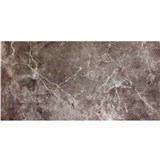 Samolepiace PVC 3D panely rozmer 60 x 30 cm, Marble tmavo hnedý lesklý