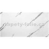 Samolepiace PVC 3D panely rozmer 60 x 30 cm, mramor Calacatta AKCIA