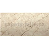 Samolepiace PVC 3D panely rozmer 60 x 30 cm, mramor béžový matný