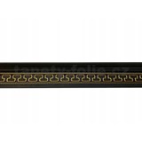 Polystyrénové dekoratívne lišty, rozmer 1000 x 50 x 90 mm, čierno-zlatá s gréckym kľúčom