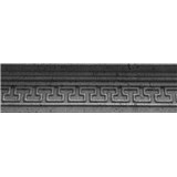 Polystyrénové dekoratívne lišty, rozmer 1000 x 50 x 90 mm, sivá s gréckym kľúčom