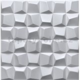 Stropné panely 3D XPS SQUARED biely rozmer 50 x 50 cm