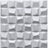 Stropné panely 3D XPS SQUARED biely rozmer 50 x 50 cm - POSLEDNÉ KUSY