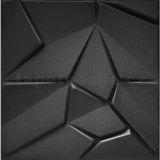 3D panel XPS MERKUR čierny rozmer 50 x 50 cm