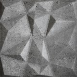 Stropné panely 3D XPS DIAMANT BETÓN tmavo sivý 50 x 50 cm