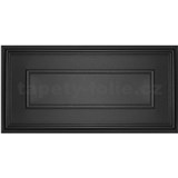Obkladové panely 3D XPS obklad čierny rozmer 100 x 50 cm