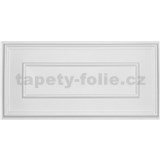 Obkladové panely 3D XPS obklad biely rozmer 100 x 50 cm