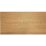 Obkladové panely 3D XPS drevený obklad zlatý rozmer 100 x 50 cm - POSLEDNÉ KUSY