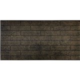 Obkladové panely 3D XPS TEHLA čierno-zlatá 100 x 50 cm - POSLEDNÉ KUSY