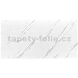 Stropné panely 3D XPS mramor Calacatta sivo-biely rozmer 100 x 50 cm