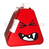 Prenosný box na hračky Trunki TeeBee – červený, rozmer 16,2 x 17,5 x 15 cm - POSLEDNÉ KUSY