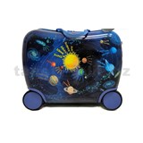 Detský kufor nízky na kolieskach kosmos