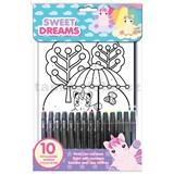 Omaľovánky podľa čísel Sweet Dreams - Unicorn - POSLEDNÉ KUSY