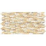 Obkladové panely 3D PVC rozmer 980 x 480 mm obklad s mušľami  - POSLEDNÉ KUSY
