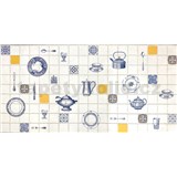 Obkladové panely 3D PVC rozmer 960 x 485 mm kuchynský motív - POSLEDNÉ KUSY