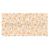 Obkladové 3D PVC panely rozmer 955 x 480 mm mozaika oranžová