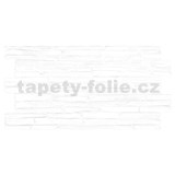 Obkladové panely 3D PVC rozmer 980 x 500 mm kameň biely