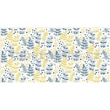 Obkladové panely 3D PVC rozmer 964 x 480 mm modro-žltý floral