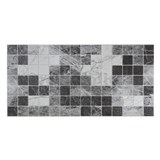 Obkladové panely 3D PVC rozmer 957 x 482 mm Travertin sivý